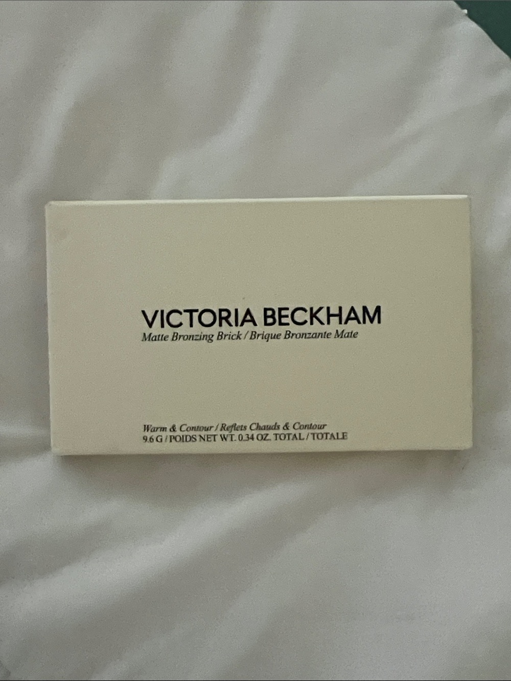 Victoria Beckham Matte Bronzing Brick - Cream Packaging